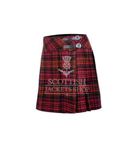 Macdonald Tartan Mini Skirt For Women