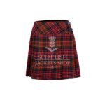 Macdonald Tartan Mini Skirt For Women