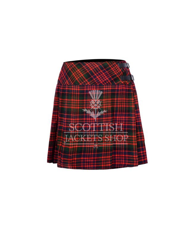 Macdonald Tartan Mini Skirt For Women