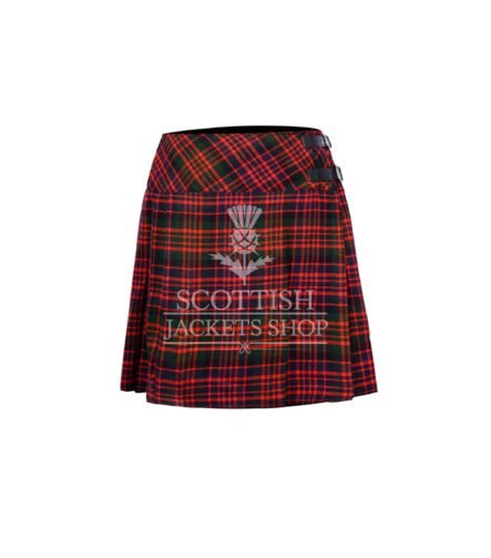 Macdonald Tartan Mini Skirt For Women