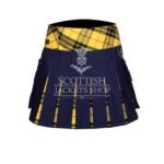 Women's Macleod of Lewis Tartan Navy Hybrid Mini Skirt