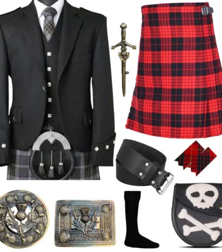 Men’s Scottish Argyll Kilt Outfit