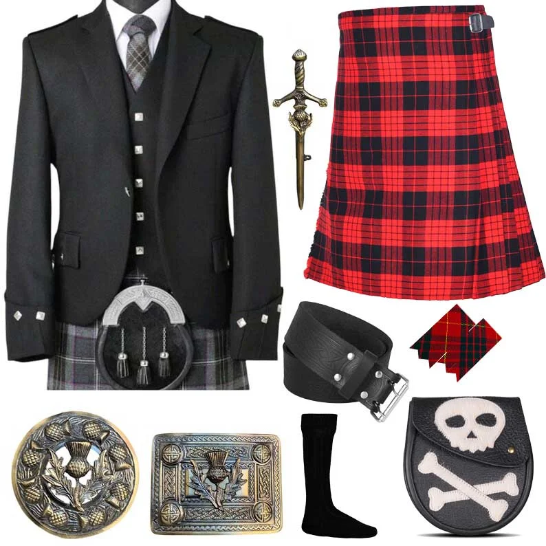 Men’s Scottish Argyll Kilt Outfit