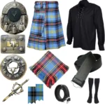 Men’s Scottish Caual Kilt Outfit