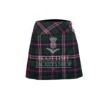 National Tartan Mini Skirt For Women