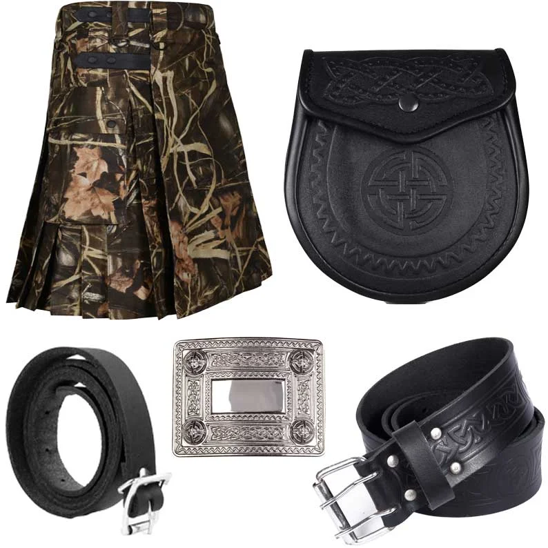 Scottish Casual Outfit Kilt
