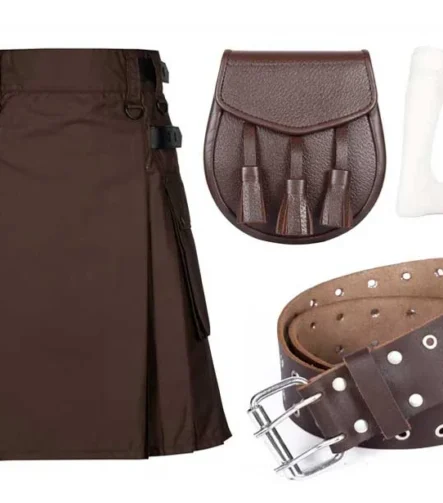 Scottish Caual Outfit Kilt