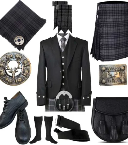 Men's Scottish Kilt Outfit