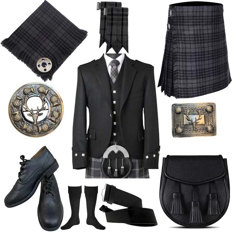 Men's Scottish Kilt Outfit