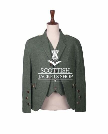 Lovat Green Wool Argyll Jacket