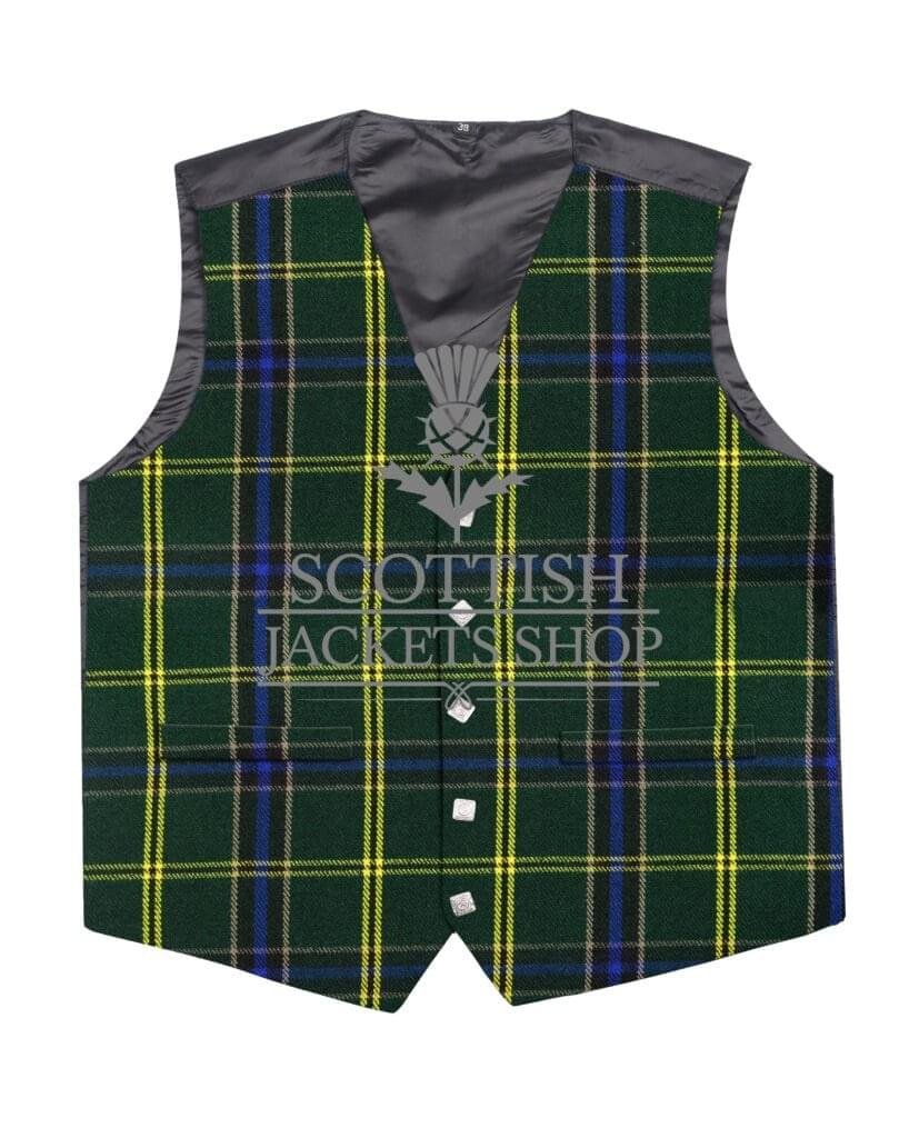 US Army 5 Buttons Argyll Waistcoat