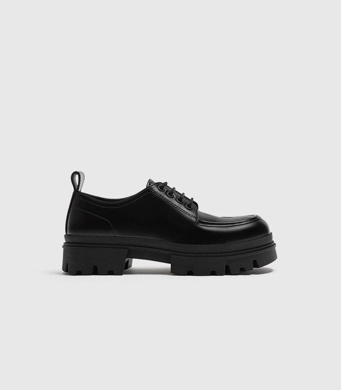 Chunky moc toe shoes - Image 1