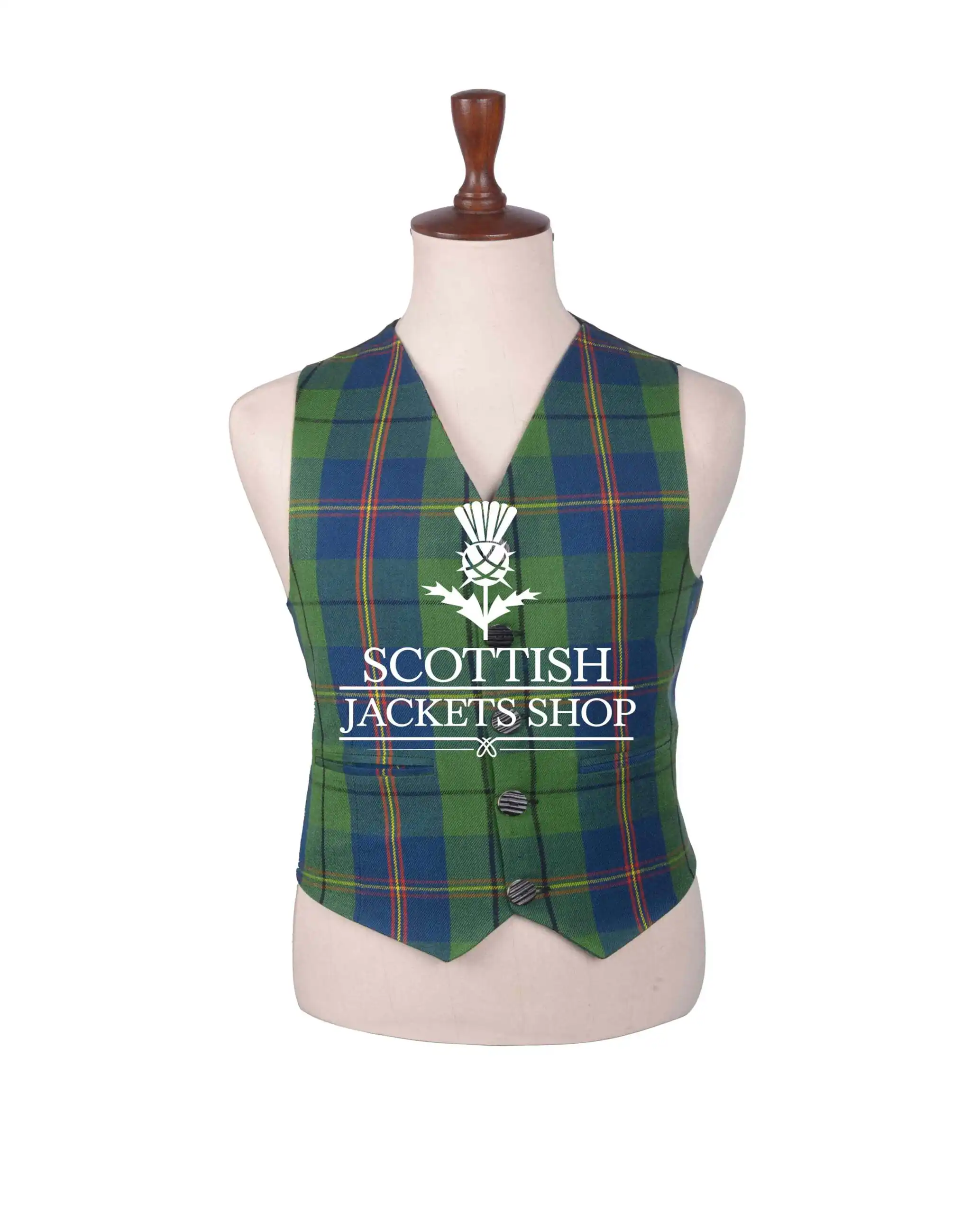 Carmichael Tartan Argyll Waistcoat Carmichael Tartan Argyll Waistcoat