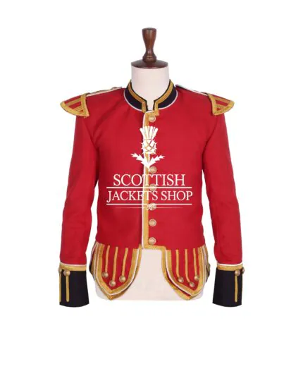 Scottish Military Piper Drummer Doublet Jacket