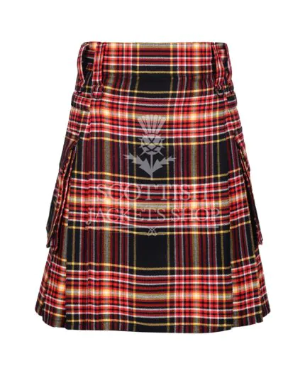 FIREFIGHTER Tartan Utility Kilt