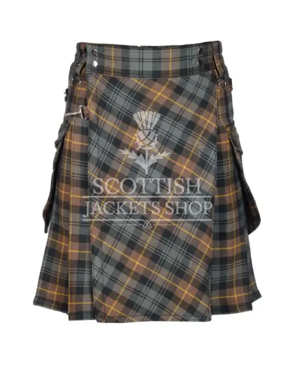 Gordon Weathered Tartan Utility Kilt