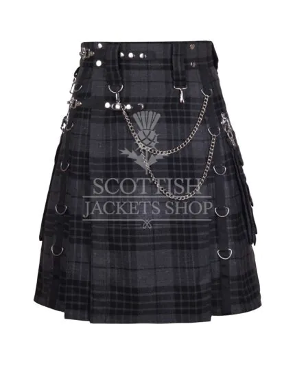 Gray Watch Gothic Kilt