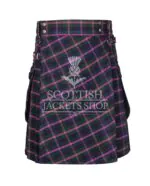 MacThomas Modern Tartan Utility Kilt