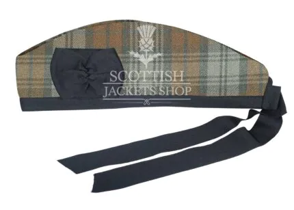 Black Watch Weathered Tartan Cap