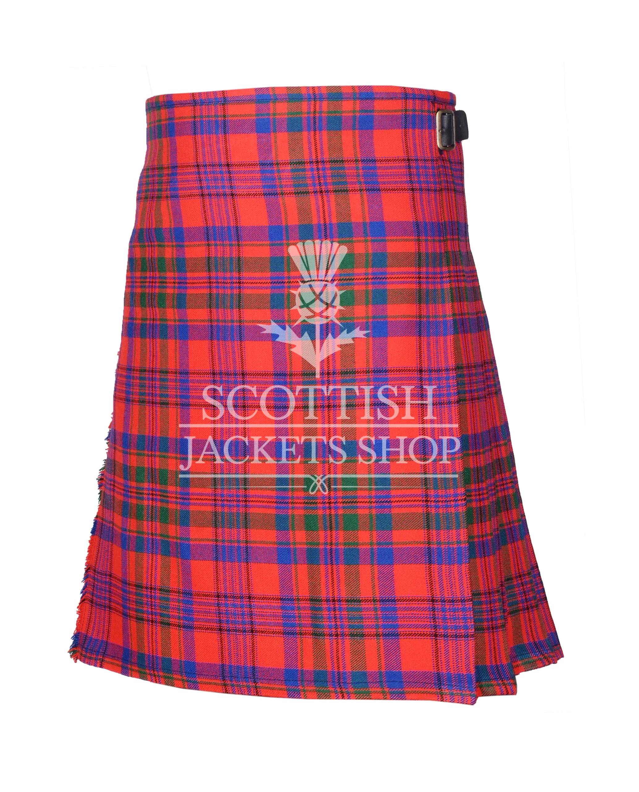 Murray of Tulloch Tartan 8 Yard Kilt