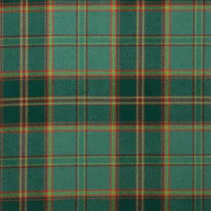 All Ireland Green Irish Tartan Fabric