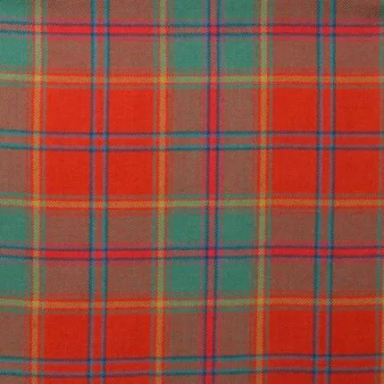 All Ireland Red Irish Tartan Fabric