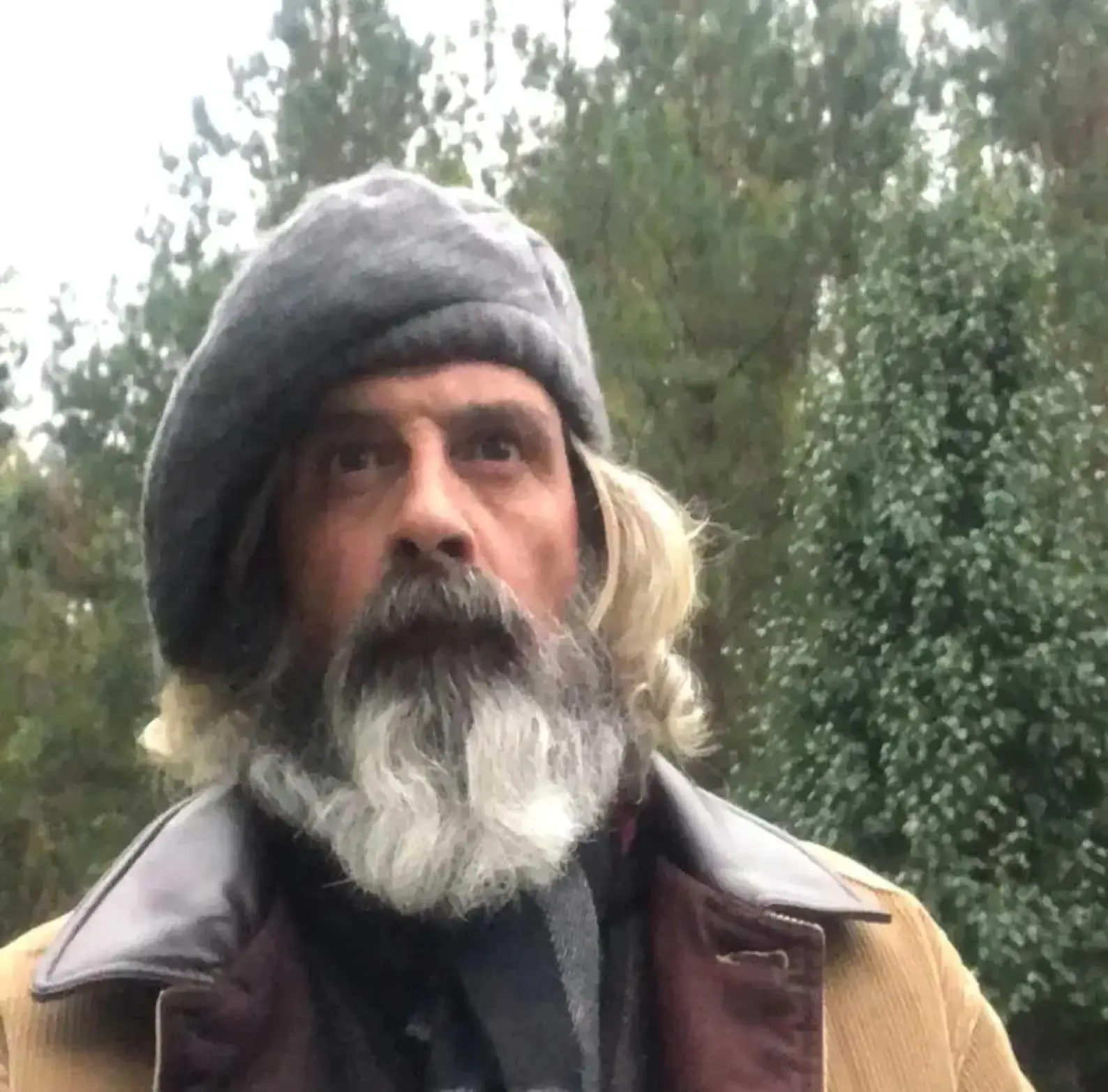 Men's Scottish light Grey Wool Tan Hat Men's Scottish light Grey Wool Tan Hat